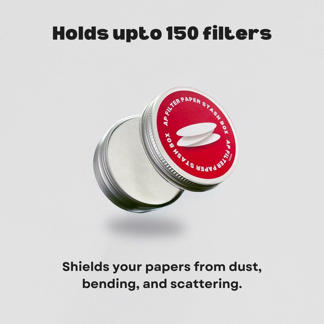 AeroPress Filter Paper Storage Box – Lightweight, Durable, and Travel-Friendly