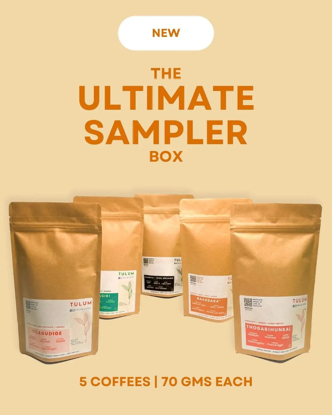 The Ultimate Sampler Box - 5 Coffees