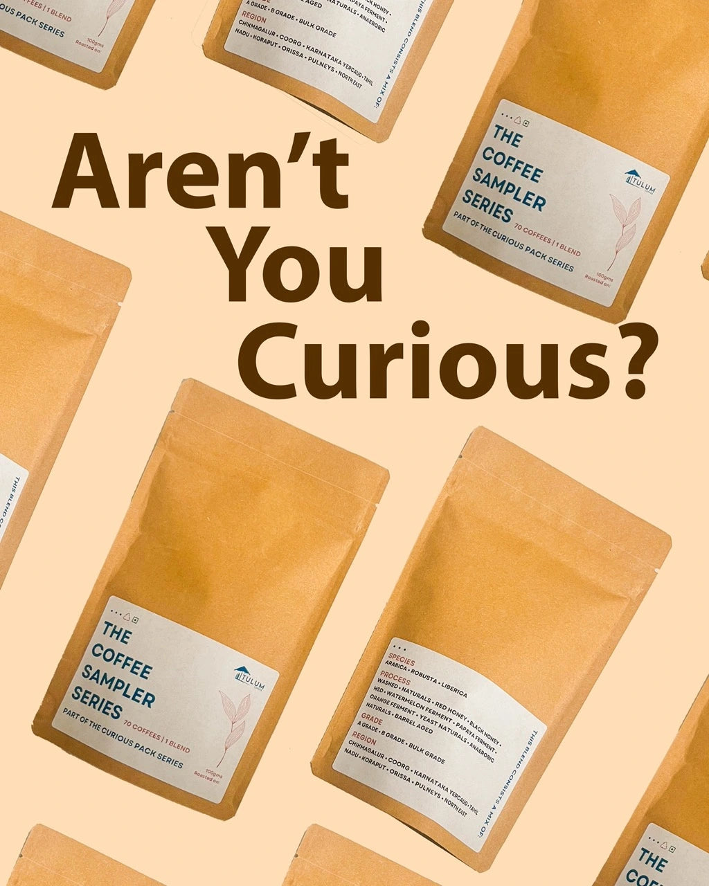The Coffee Sampler Series - Part of the Curious Pack Series