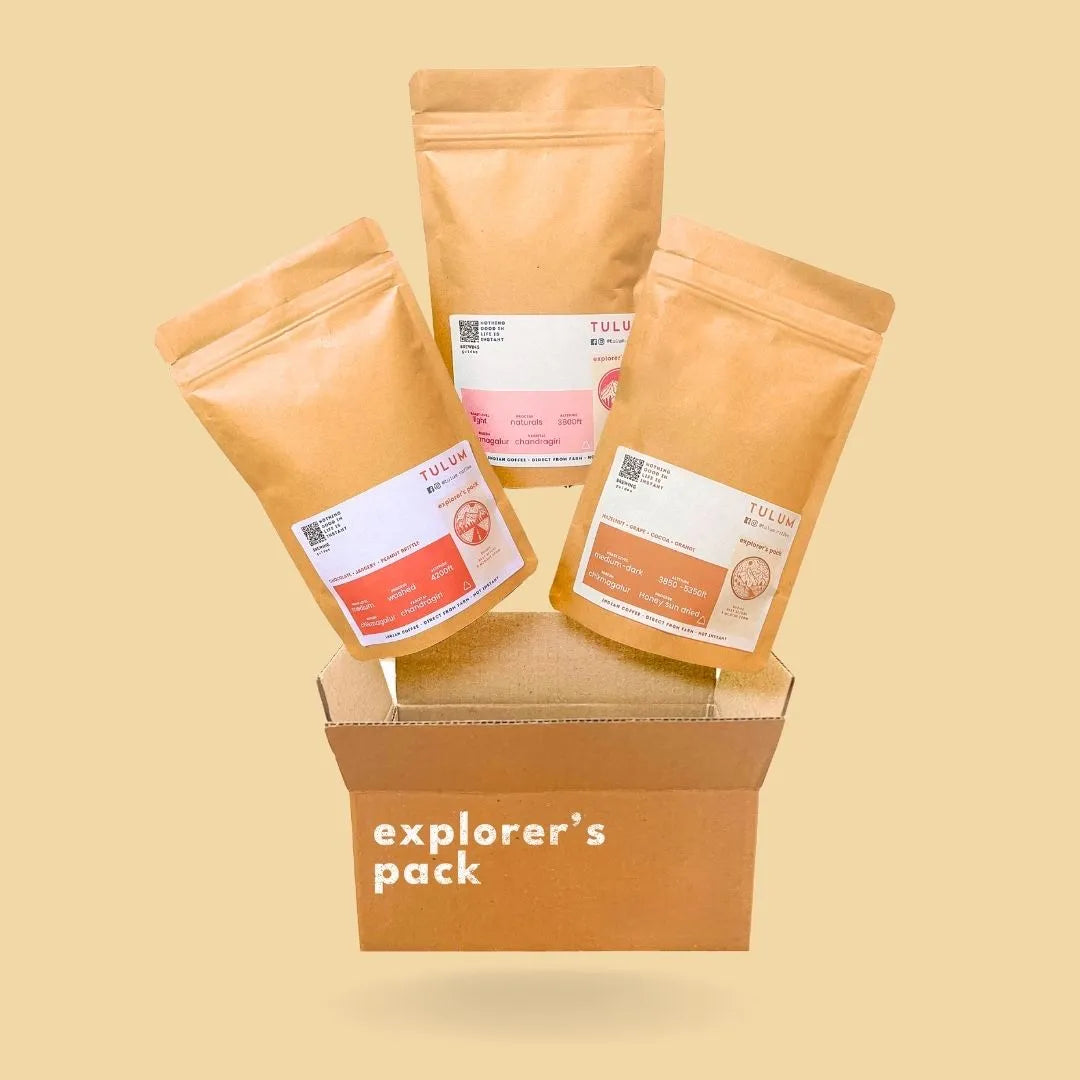Explorer's pack - Coffee Sampler box | 75gms