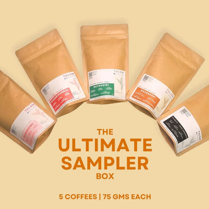 The Ultimate Sampler Box - 5 Coffees | 75gms
