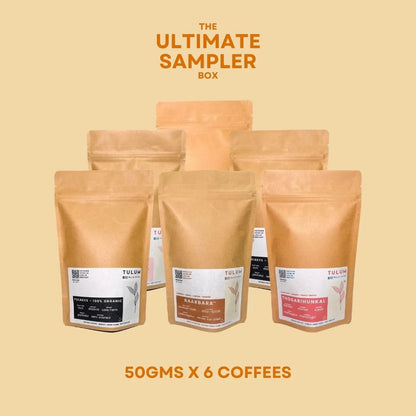 The Ultimate Sampler Box - 6 Coffees | 50gms each