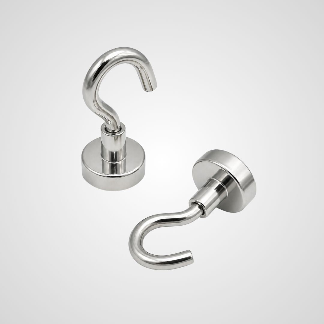 Magnetic Hook | Stainless Steel [Pack of 4]